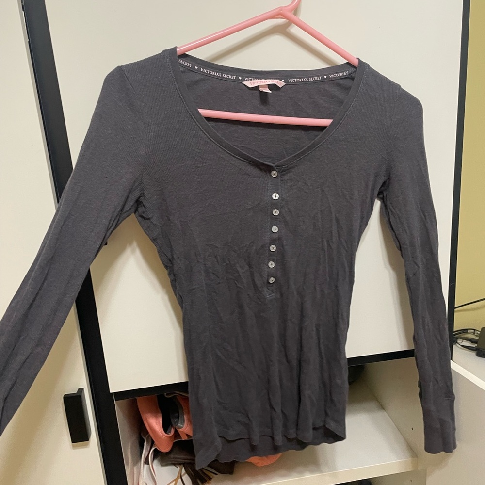 Victoria’s Secret Dark Grey Top